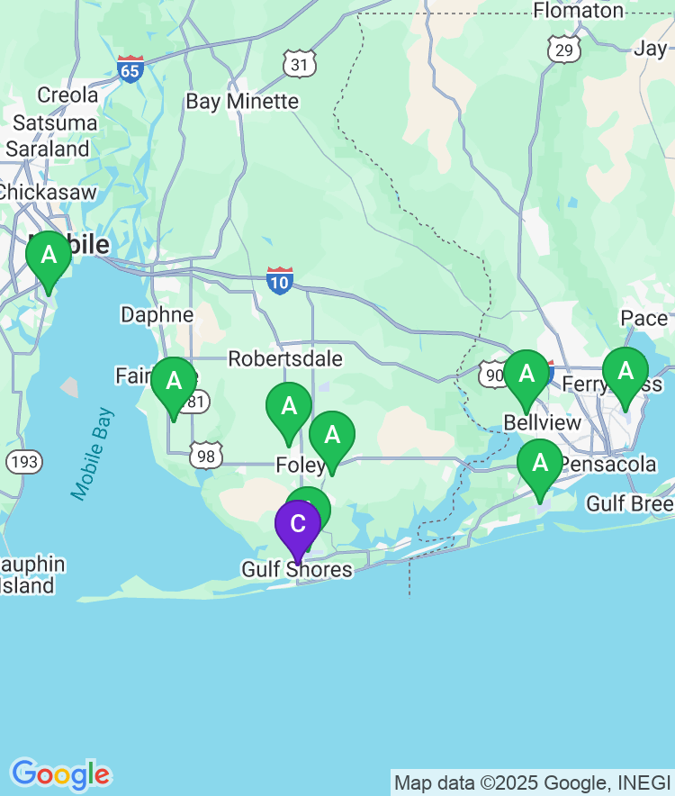 Gulf Shores Available Airport Options